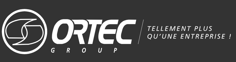 ortec logo white